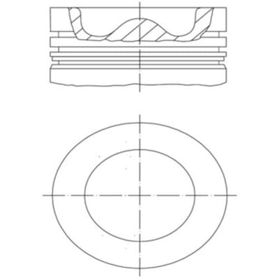 Zuiger MAHLE 009 99 00