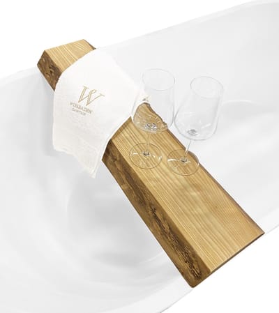 Wiesbaden OAK badplanchet 80 x 20 x 4 cm robuust eiken