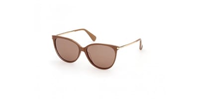 Maxmara MM0201 Shiny light brown 57/15/145 WOMAN Zonnebrillen