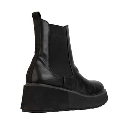 Rocket Dog Dames/Dames Heyday Platform Enkellaarsjes (Zwart)