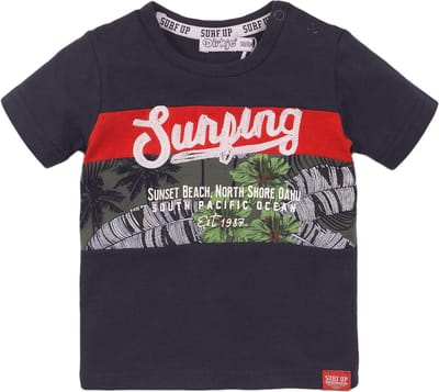 Dirkje - Jongens - T-shirt Surfing - maat 68