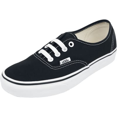 Vans Authentic Sneakers Dames - Zwart - Maat 38 - Canvas