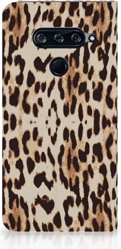 LG V40 Thinq Hoesje maken Leopard