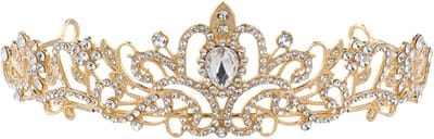 Elegante Dameskroon voor Feestjes en Prom, Luxe Haaraccessoires voor Speciale Gelegenheden