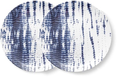 vtwonen Tie-Dye Borden - Dinerborden - Bord - Serviesset van 2 - 25.5cm