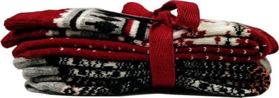 Basset - 4-Pack - Trendy Damessokken - Effen Gestreept - Gekartelde Boord - Dames - assorti - 36-42 - 13052