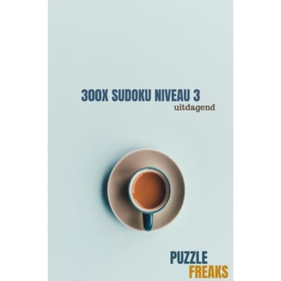 300x Sudoku Niveau 3 - Puzzle Freaks