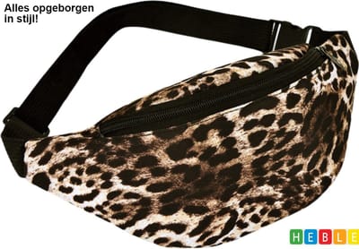 Heble® - Heuptas/-Festival-Fanny-Pack-(Tijger)-30x14x8