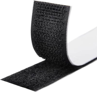 Klittenband zelfklevend 10 meter – klittenband tape zwart – extra sterk - Sterk dubbelzijdige zelfklevende tapes-Zwart-10m*2cm-Griptape-Klittenband