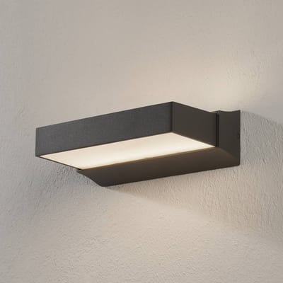 TRIO CUANDO - Wandlamp - Antraciet - incl. 1x SMD 11W - Buitenverlichting - IP65