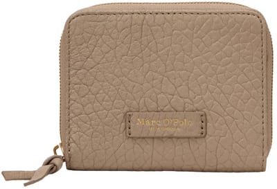 Marc O'Polo portemonnee Ellis Zip Wallet Earthy Taupe