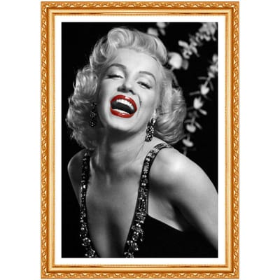 Peinture diamant thème Marilyn Monroe, broderie 5d à faire soi-même, Sexy, dame, perceuse ronde complète, décoration de maison 40X50CM