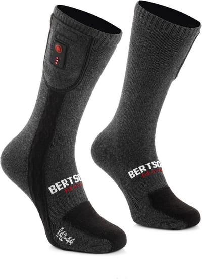 Verwarmde Sokken - Extra Dun - Wandeleditie - USB | BERTSCHAT® | 35-38 | 3.000 mAh