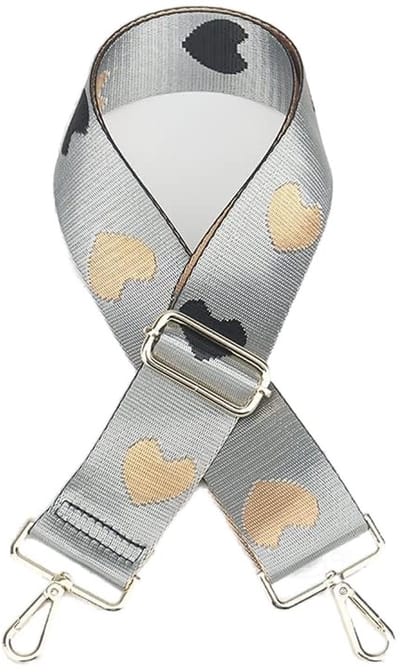 Dailygoods- Schouderriem Verstelbaar - Tasriem 75-135 cm - Brede Schouderband 5 cm - Antislip - Zachte Bandjes - Duurzame Gesp