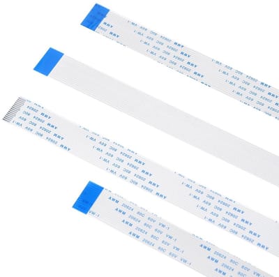 Dailygoods- FFC Band 15-polig - 3 Stuks/set - Flexibele Kabelgoot - Ultradun - Geschikt voor Raspberry Pi - Hoogwaardige PET Materiaal - Flexibele Kabel