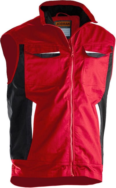 Jobman 7507 Service Vest 65750720 - Rood - XXL