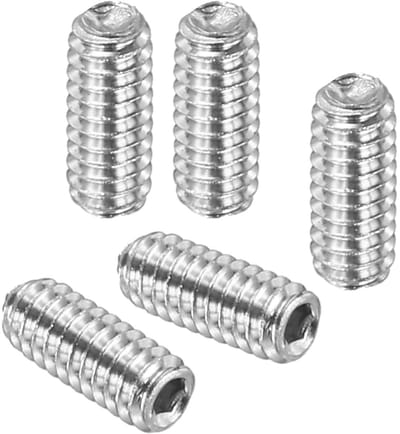 50 Stuks M2 x 5mm Hex Head Schroeven van 304 RVS voor Deuren, Verlichting en Meubelreparatie
