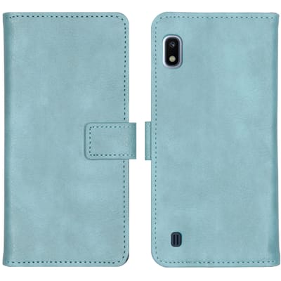 imoshion Hoesje - Geschikt voor Samsung Galaxy A10 - Luxe Bookcase - Lichtblauw