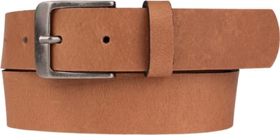 Petrol Industries Riem Heren - Broekriem - Verstelbaar - Leer - Taupe - 85 cm - S