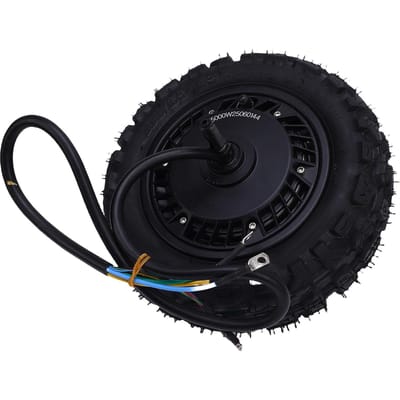 11 Inch Wielnaafmotor Dubbele Hall 48V 72V 2000W 5000W Hoogvermogen Borstelloze Vacuümband Naafmotor voor Elektrische