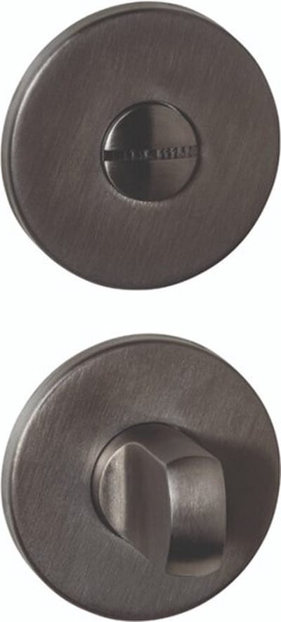 Intersteel WC-sluiting verdekt ø52x6mm met stift 6-8mm PVD antraciet