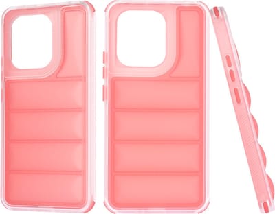 Hoesje geschikt voor Xiaomi Redmi Note 13 4G - Techsuit Wave Shield Shockproof Hard Case Back Cover - Rood