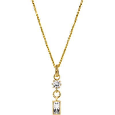 Orphelia 'Madelyn' Dames 925 Sterling Zilveren Hanger met Ketting - Goud ZH-7583/G