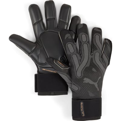 Puma Ultra Ultimate Hybrid Black Copper - Keepershandschoenen - Maat 7