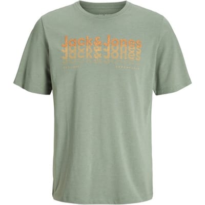JACK&JONES JJTEX TEE SS CREW NECK Heren T-shirt - Iceberg Green