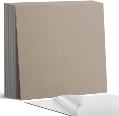 Coloray Plaktegels - Bruin Zelfklevende Tegels - 20 cm x 20 cm - Bruin Plaktegels - 20 stuks - Vierkant PVC Tegels - Plaktegels Badkamer - Plaktegels Vloer - Vinyl Tegels Zelfklevend - Wandtegel Zelfklevend
