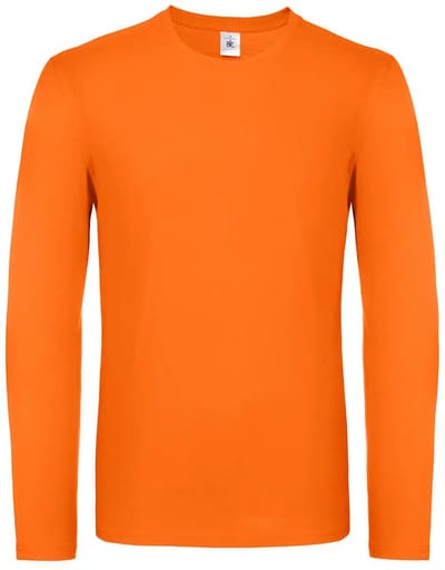T-shirt met lange mouwen B&C E150