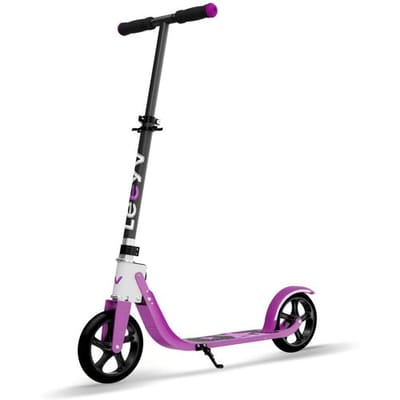 LEEYV step RV205, step voor kinderen van 6–12 en volwassenen, max. draagvermogen 100 kg, verstelbare hoogte, lichtgewicht 2-wielig, opvouwbare