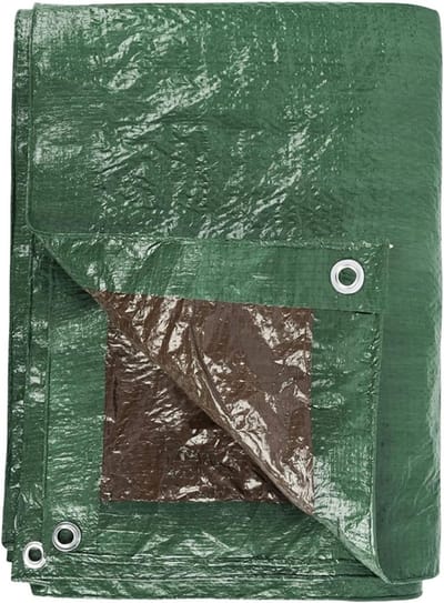 Waterdichte Tuin Canopy - Tent Zeil - Buiten Beschutting - PE Materiaal - 1.7x2.5M - Teal Bruin