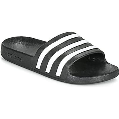 Adidas adilette Sneakers Heren - Zwart - Maat 45 1/3 - Rubber