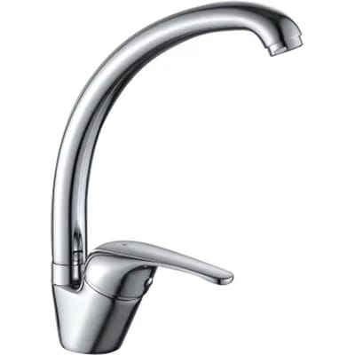 Essebagno Wastafelmengkraan Nova - Hoge Uitloop - Keramisch - Chroom