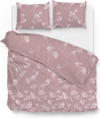 Zohome Ornella Dekbedovertrek - Lits-jumeaux - 240x200/220 cm - Pink