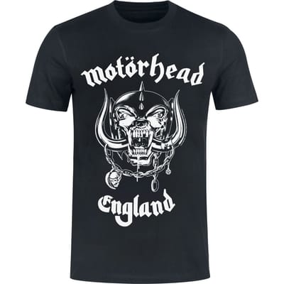 Motörhead T-shirt - England - Heavyweight - S tot 5XL - voor Mannen - zwart