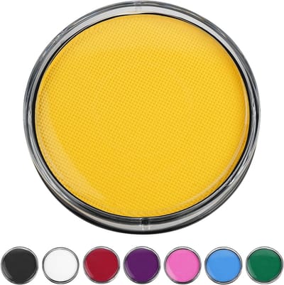 Wateroplosbare Gezichts- en Lichaamsverf, 37g, Geschikt voor Volwassenen en Kinderen, Perfect voor Halloween, Toneel en Creatieve Make-up Activiteiten