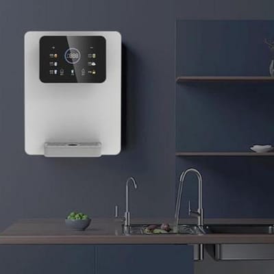 Waterdispenser Wandmontage - Warm Koud Water - Kantoor Keuken - Elektronisch Kinderslot - 31.2*16*40cm - Wit