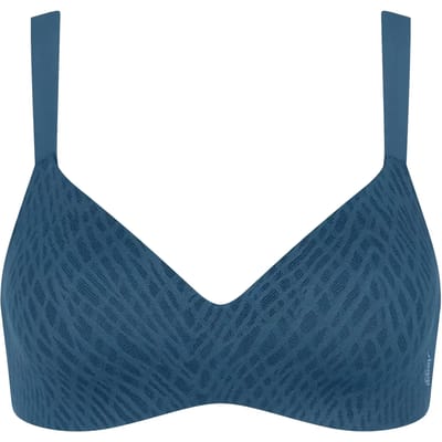 Sloggi ZERO Feel Bliss Dames THE UP TshirtBra Smoky Blue