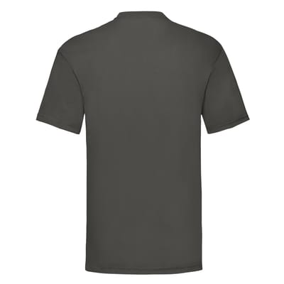 Fruit of the Loom Heren Valueweight T-Shirt (Licht Grafiet)