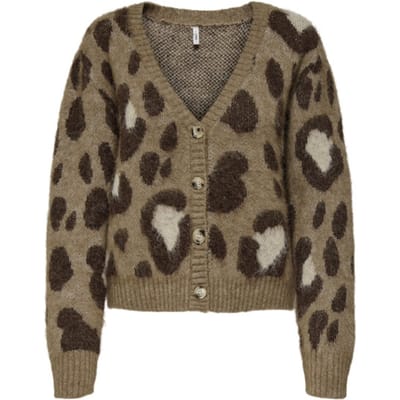 ONLY - ONLEDELIE LIFE LS JQ CARDI V-NECK KNT Dames Vest