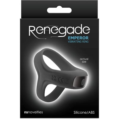 NS Novelties Renegade Emperor Penisring - Zwart