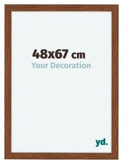 Your Decoration - Fotolijst 48x67 cm - MDF - Eiken Rustiek - Como