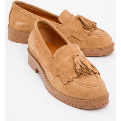 Milly Leren Kwast Loafer