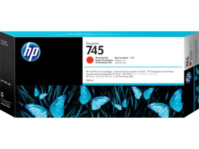 HP F9K06A nr. 745 inktcartridge chromatic red hoge capaciteit (origineel)