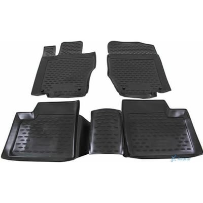 J&amp;j automotive | tapis de sol en caoutchouc 3d exclusive pour mercedes m classe w164 2006-2012 zwart