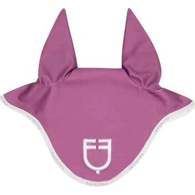 Vliegenmasker voor korte paarden Equestro Gp Con Logo
