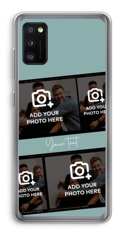 Gepersonaliseerd - Case Company® - Hoesje geschikt voor Samsung Galaxy A41 hoesje - Filmrol N°2 - Soft Cover Telefoonhoesje - Bescherming aan alle Kanten en Schermrand