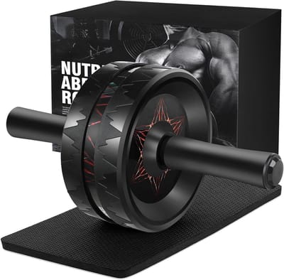 Ab Roller voor Buikspieroefeningen en Kernkrachttraining - Fitness Apparatuur voor Thuisgym